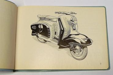 Betriebsanleitung / Handbuch - TRIUMPH Contessa 200 ccm - Januar 1956