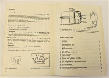 Betriebsanleitung TRABANT 601 - Ausgabe 1976