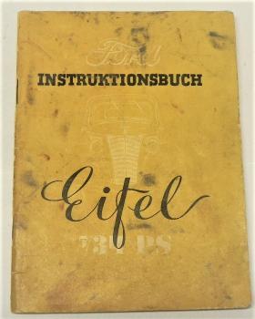 Betriebsanleitung / Handbuch Ford 5/34 PS "EIFEL" - 1938