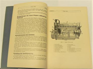 Bedienungsvorschriften / Betriebsanleitung HORCH 8 - Type 500 - Oktober 1930