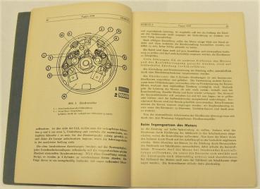 Bedienungsvorschriften / Betriebsanleitung HORCH 8 - Type 500 - Oktober 1930