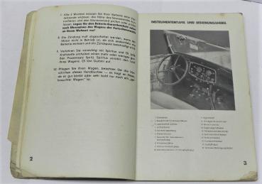 Betriebsanleitung / Handbuch OPEL 1,2 Ltr. - Juni 1933