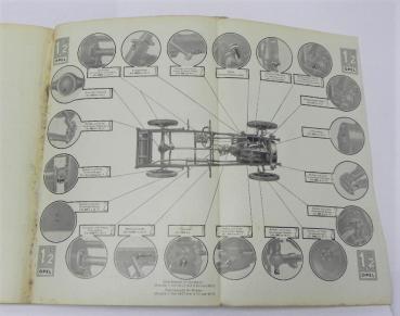 Betriebsanleitung / Handbuch OPEL 1,2 Ltr. - Juni 1933