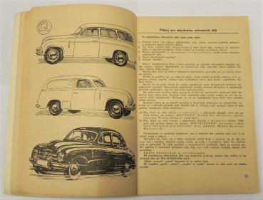 Ersatzteilkatalog / Ersatzteilliste SKODA 1201 - 1958