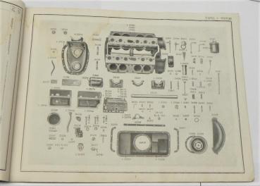 Ersatzteilkatalog / Ersatzteilliste HORCH 830 R - Kübelwagen - Reichswehr/Wehrmacht - ca. 1935