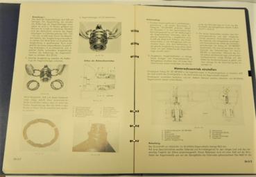 Werkstatt-Handbuch MERCEDES-BENZ  - LKW 321 und 322 mit Sechszylinder-Diesel-Motor OM 321 - Achsen und Räder - 1959