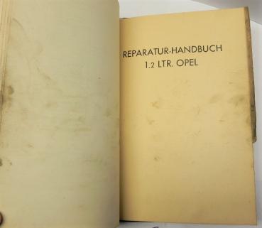 Reparaturhandbuch / Werkstatthandbuch OPEL 1,2 Ltr. - 1,8 Ltr. - 3,5 Ltr. - 1931