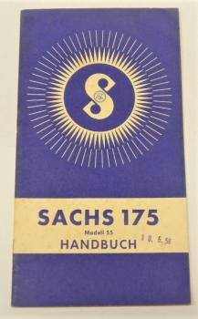 Betriebsanleitung / Handbuch - SACHS 175 - Modell 55 - 1955