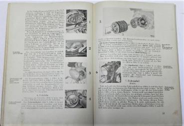 Betriebsanleitung / Handbuch - NSU 125 ZDB - ca. 1941