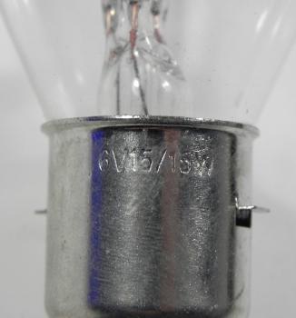 Glühlampe 6V 15/15W - Sockel Ba20d