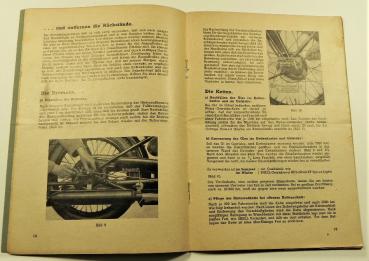 Betriebsanleitung / Handbuch - TRIUMPH B204, B204 E, B204 F, B254 und B350 - ca. 1937