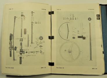 Ersatzteilkatalog / Ersatzteilliste für IFA F9 - Ausgabe 1954