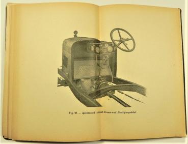 Betriebsanleitung / Handbuch ANSALDO 4 F und 4 H - Wagen - 1927