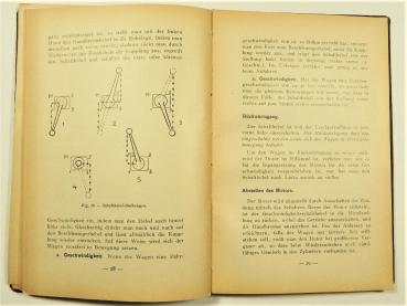 Betriebsanleitung / Handbuch ANSALDO 4 F und 4 H - Wagen - 1927