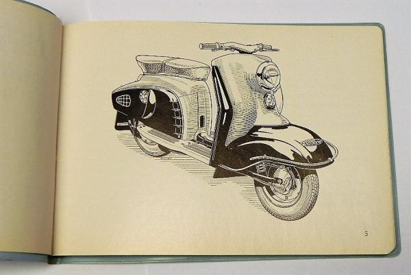 Betriebsanleitung / Handbuch - TRIUMPH Contessa 200 ccm - Januar 1956