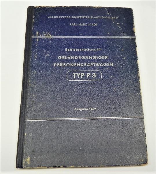 Betriebsanleitung geländegängiger PKW TYP P3 - Ausgabe 1962