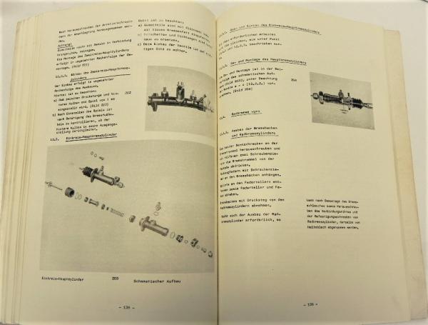 Reparaturhandbuch Schnelltransporter BARKAS B1000 - Ausgabe 1970