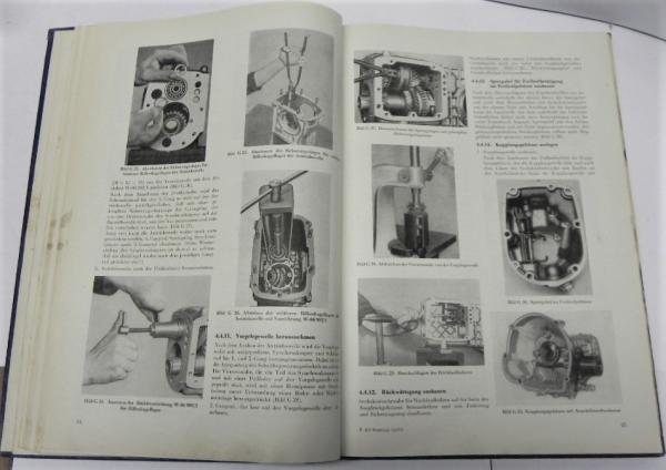 Reparaturhandbuch / Werkstatthandbuch WARTBURG Typ 312 und 353 - Ausgabe 1966