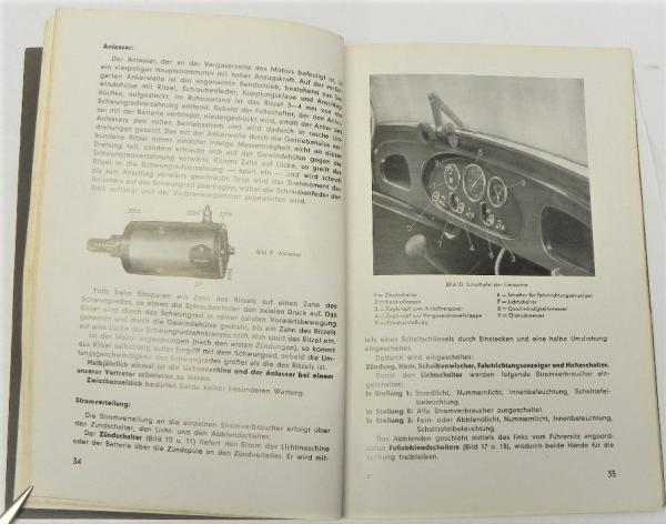 Betriebsanleitung / Handbuch - BMW 309 - Limousine und Cabriolet - 1936