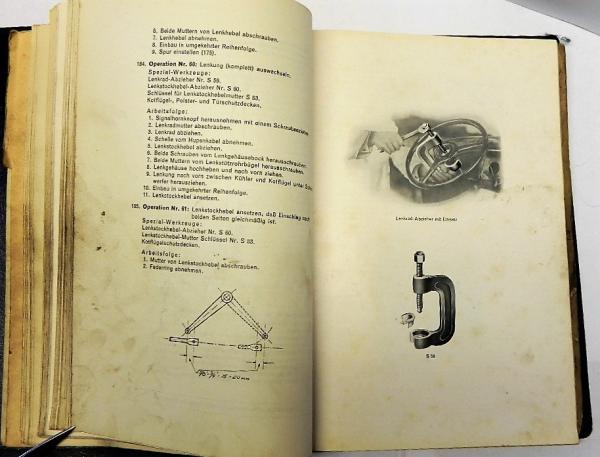 Reparaturhandbuch / Werkstatthandbuch OPEL 1,2 Ltr. - 1,8 Ltr. - 3,5 Ltr. - 1931