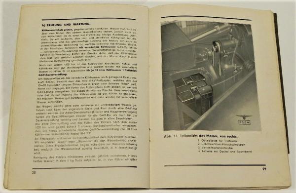 Betriebsanleitung / Handbuch ADLER Trumpf Junior (1G) - ca. 1935