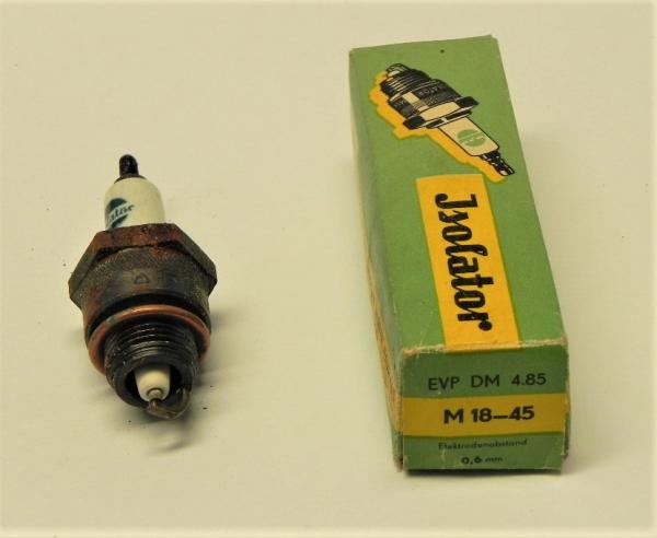 Zündkerze ISOLATOR M 18-45 - Gewinde 18mm - Wärmewert 45