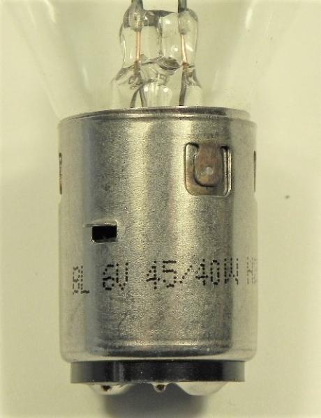 Glühlampe 6V 40/45W - Sockel Ba20d