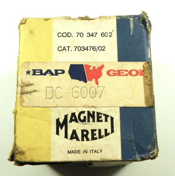 Zündverteilerkappe Magneti Marelli 70347602 für LANCIA Berlina 1500 / Flavia 1.Serie (ab 1960) - NOS