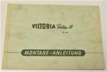 Montage-Anleitung VICTORIA Vicky III - 50ccm - 1954